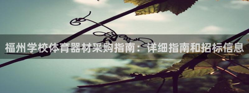 凯时kb88会员登录：福州学校体育器材采购指南：详细