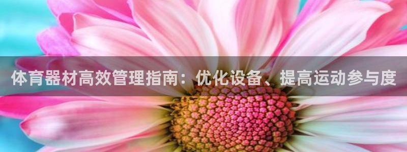 尊龙凯时注册入口：体育器材高效管理指南：优化设备、提