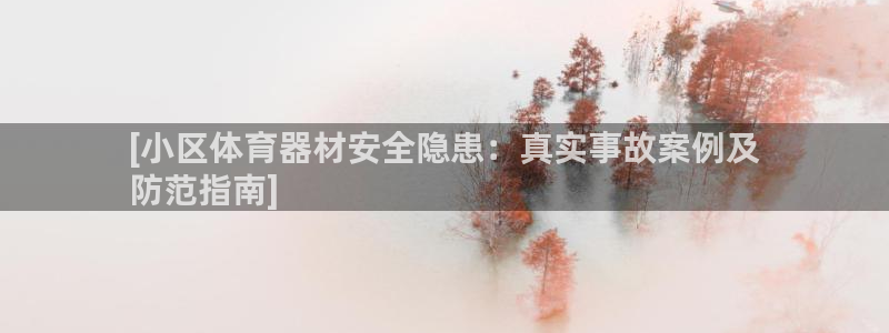 尊龙凯时网：[小区体育器材安全隐患：真实事故案例及
