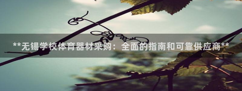 尊龙饰演过的经典角色：**无锡学校体育器材采购：全面