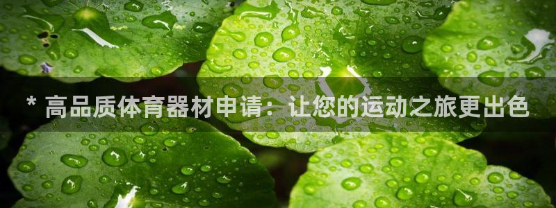 z6尊龙z6：* 高品质体育器材申请：让您的运动之旅