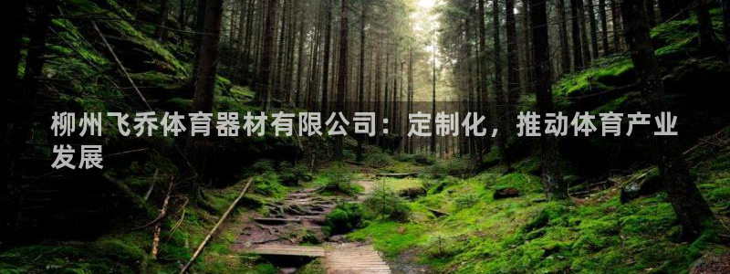尊龙新版人生就是博!：柳州飞乔体育器材有限公司：定制
