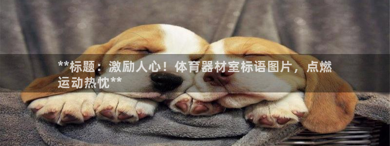尊龙凯时官方网页：**标题：激励人心！体育器材室标语