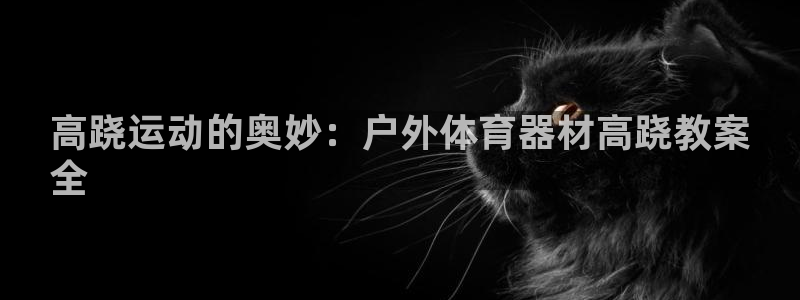 AG尊龙登陆网址：高跷运动的奥妙：户外体育器材高跷教