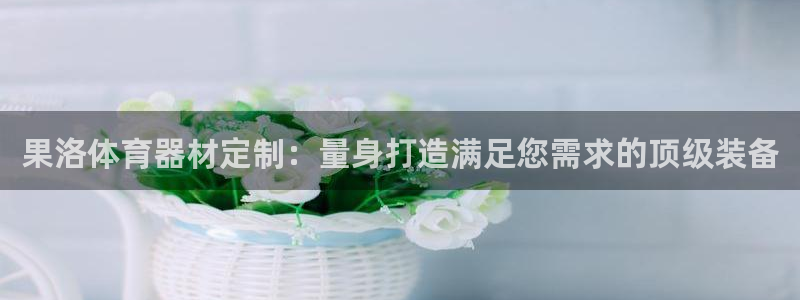 尊龙凯时取钱很慢：果洛体育器材定制：量身打造满足您需
