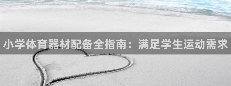 最新凯时官网网址：小学体育器材配备全指南：满足学生运