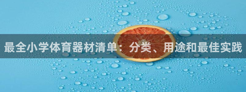百度一下尊龙：最全小学体育器材清单：分类、用途和最佳
